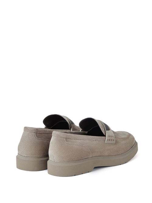 Leather moccasin BRUNELLO CUCINELLI | MZSFG2370C5859